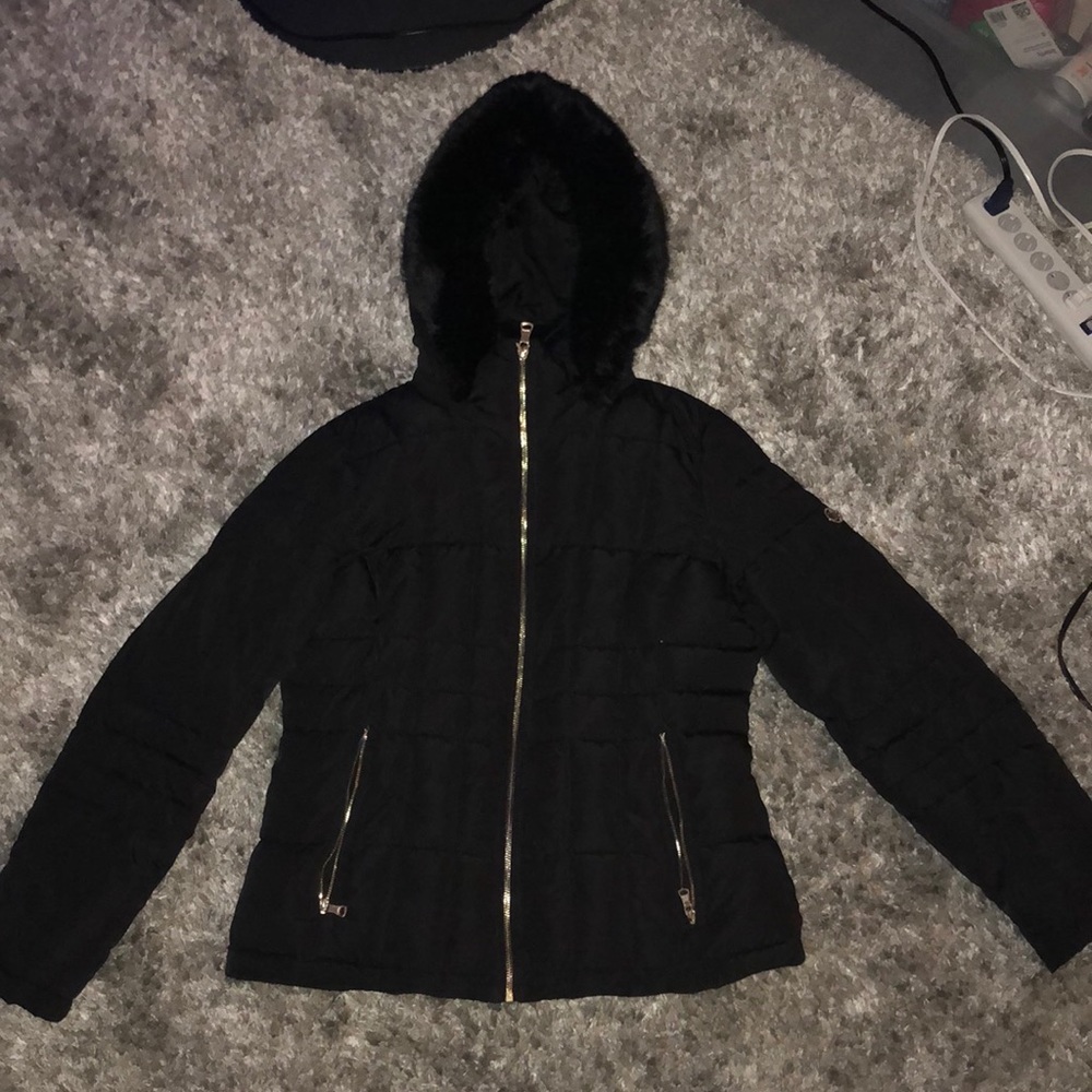 Calvin Klein black winter coat